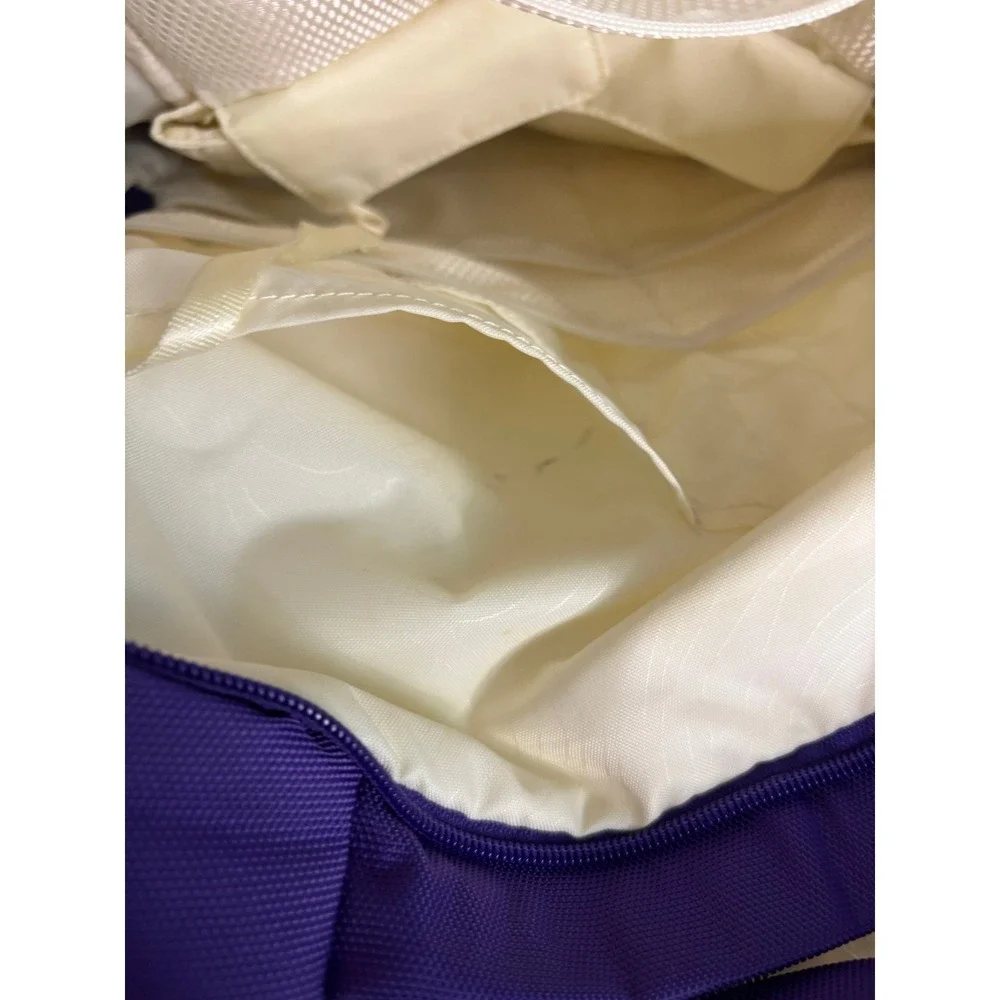 Incase Purple Laptop Backpack Padded Sleeve Deluxe Pockets Macbook 17